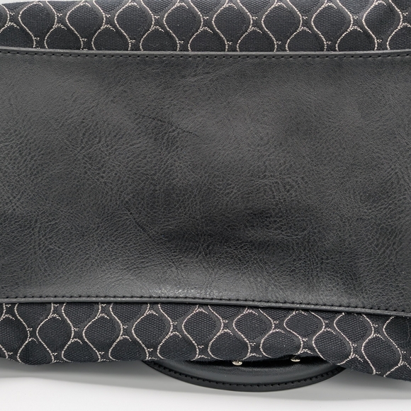 Nine West Black & Silver Patterned Handbag - Picture 10 of 11
